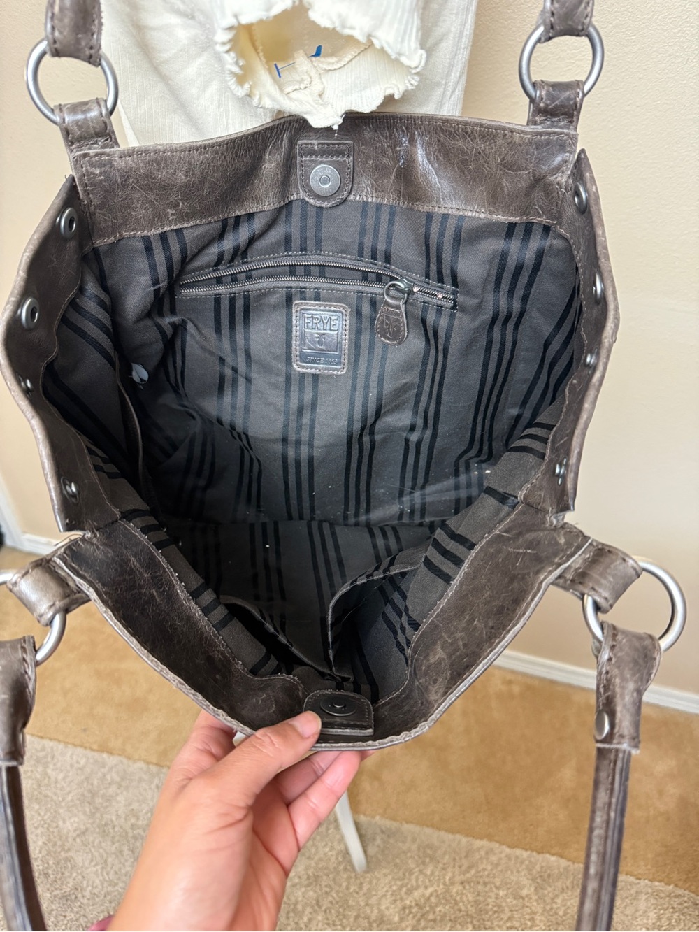 Frye Leather Melissa Shoulder Bag - Picture 8 of 8